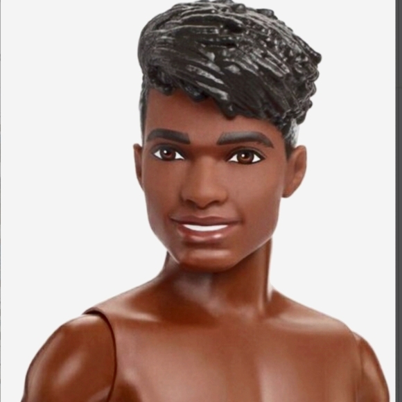 Barbie Beach Ken Doll BNIB African American Twists Brown Eyes - Picture 1 of 8